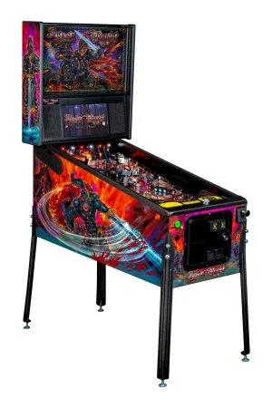 Black Knight with the Black Knight: Sword of Rage Premium Pinball Machine by Stern Pinball for sale in Australia