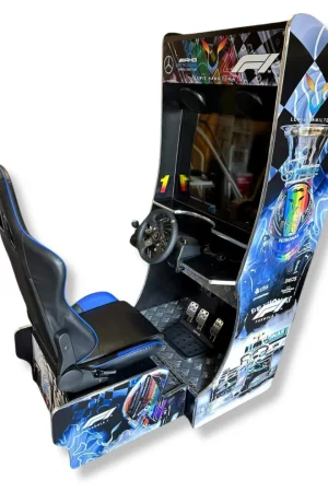 Lewis Hamilton Racing Simulator Arcade Machine for sale in Australia